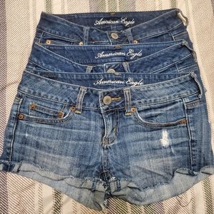 American eagle Jean Shorts bundle